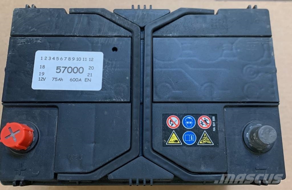 Norbatt Batteri 12V/75AH med BI Klack - 30-N57000 Jäähdyttimet