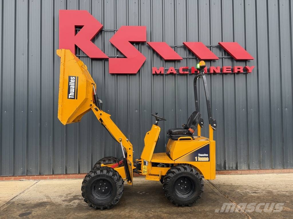 Thwaites 1 tonne 1 Ton Dumper عربات نقل قلابة للمواقع