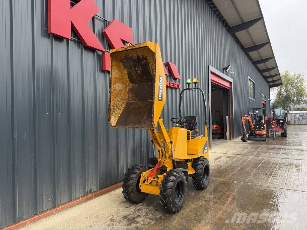 Thwaites 1 tonne 1 Ton Dumper عربات نقل قلابة للمواقع