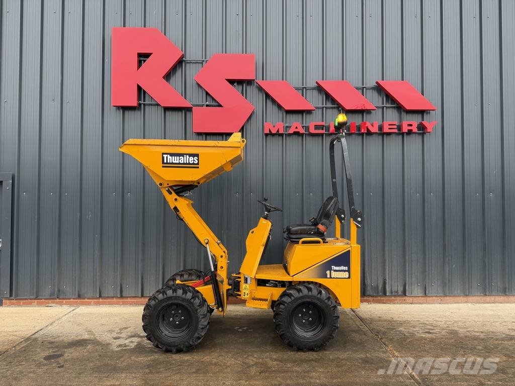 Thwaites 1 tonne 1 Ton Dumper عربات نقل قلابة للمواقع