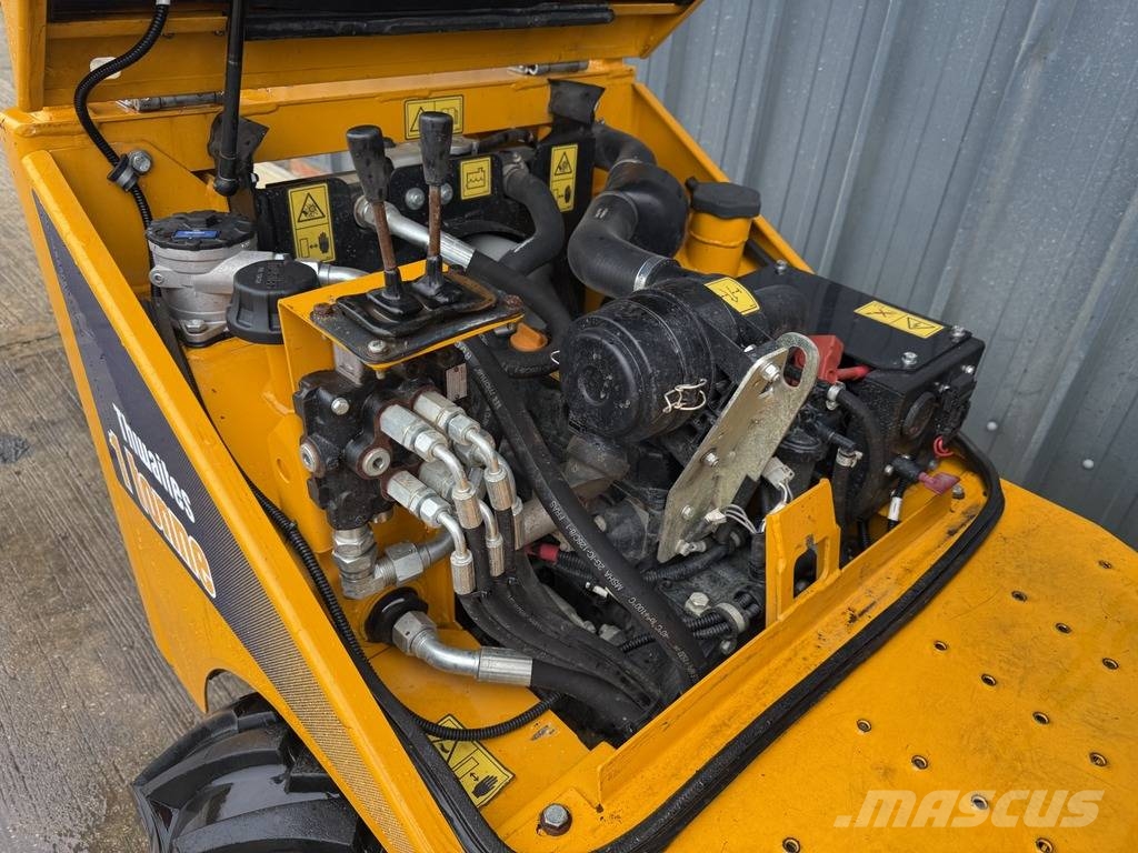 Thwaites 1 tonne 1 Ton Dumper عربات نقل قلابة للمواقع