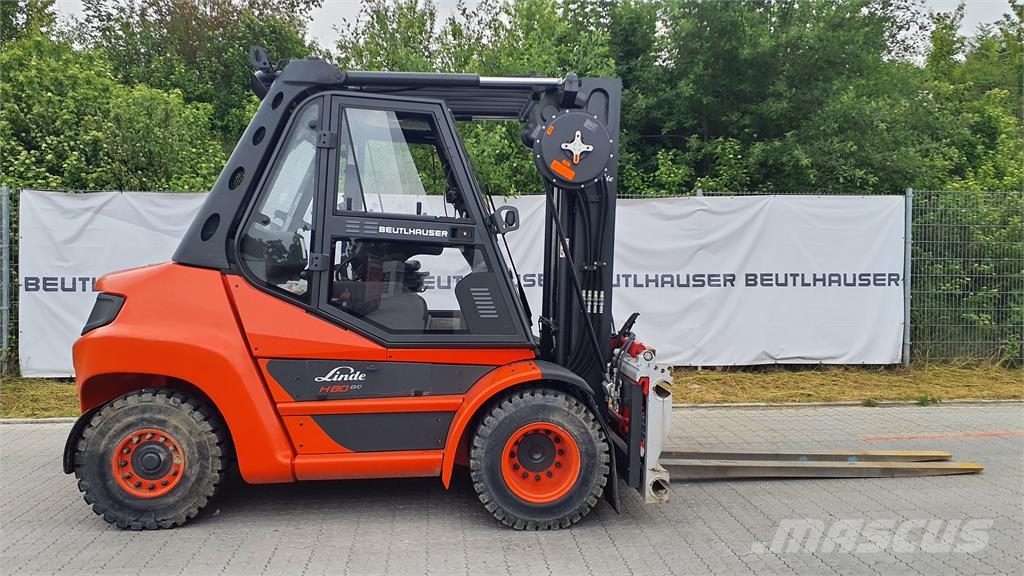 Linde H80D Diesel forklifts