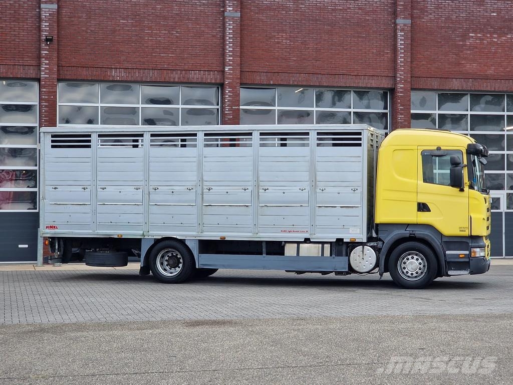 Scania R420 4x2 - Finkl livestock 16.8M2 - Retarder - Ful شاحنات نقل الحيوانات