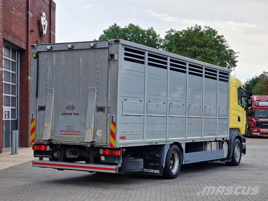 Scania R420 4x2 - Finkl livestock 16.8M2 - Retarder - Ful شاحنات نقل الحيوانات