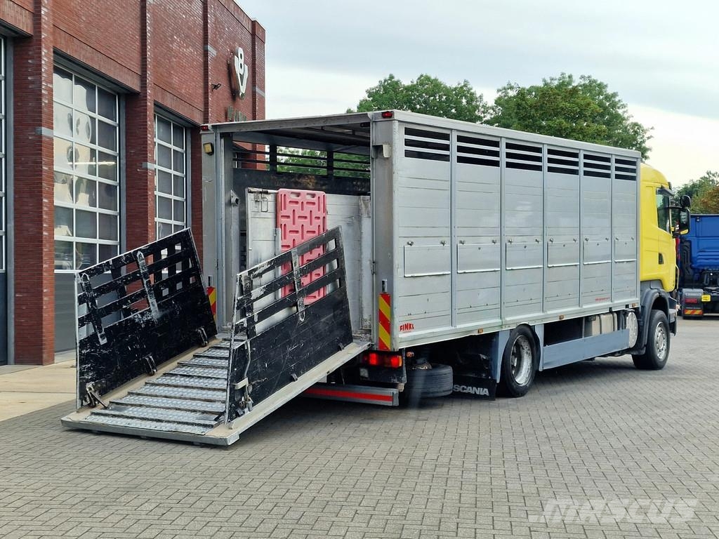 Scania R420 4x2 - Finkl livestock 16.8M2 - Retarder - Ful شاحنات نقل الحيوانات