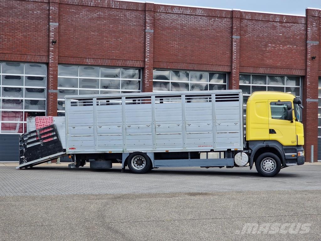 Scania R420 4x2 - Finkl livestock 16.8M2 - Retarder - Ful شاحنات نقل الحيوانات