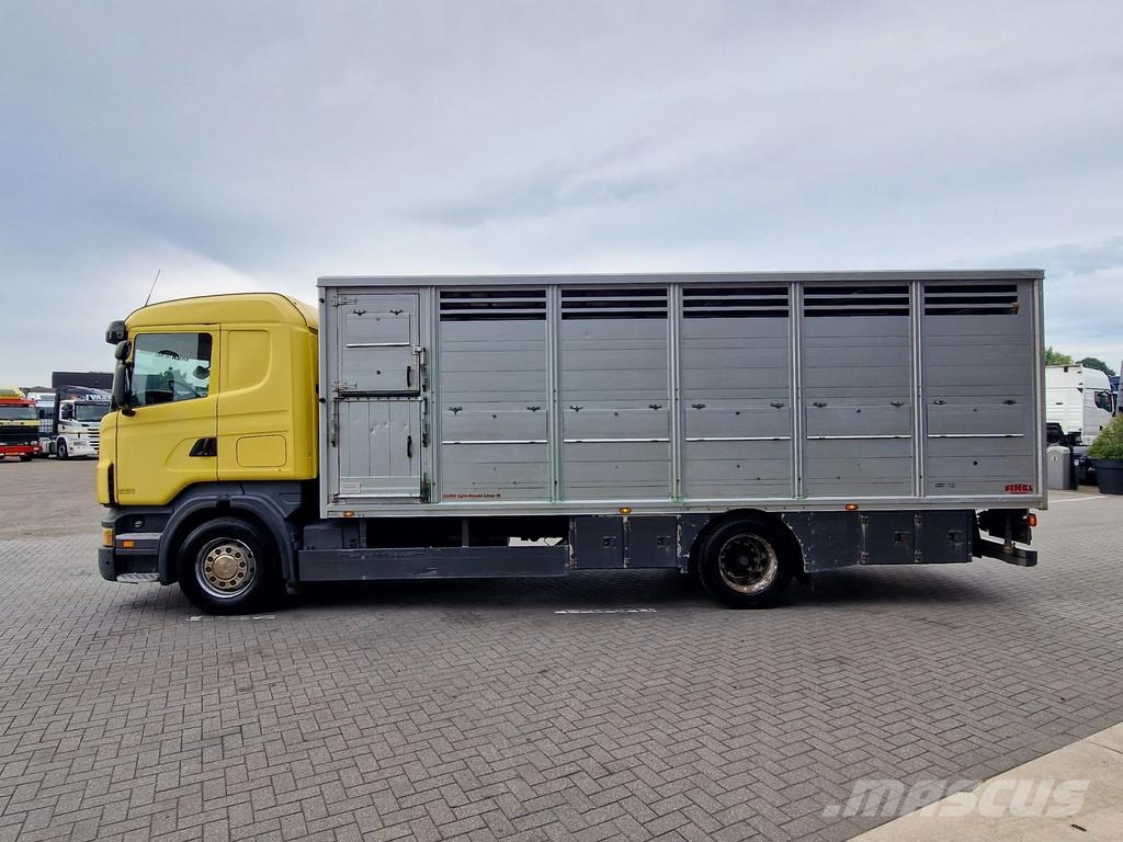 Scania R420 4x2 - Finkl livestock 16.8M2 - Retarder - Ful شاحنات نقل الحيوانات