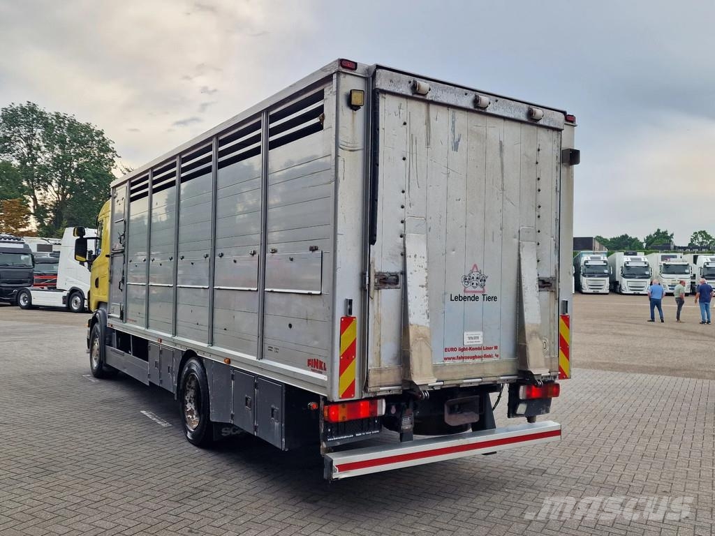 Scania R420 4x2 - Finkl livestock 16.8M2 - Retarder - Ful شاحنات نقل الحيوانات