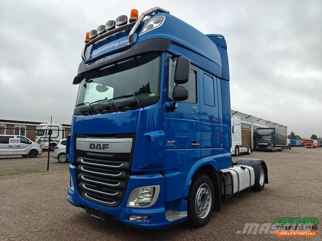 DAF XF 510 FT 4x2 SuperSpaceCab Euro6C - Retarder - Pn Sattelzugmaschinen