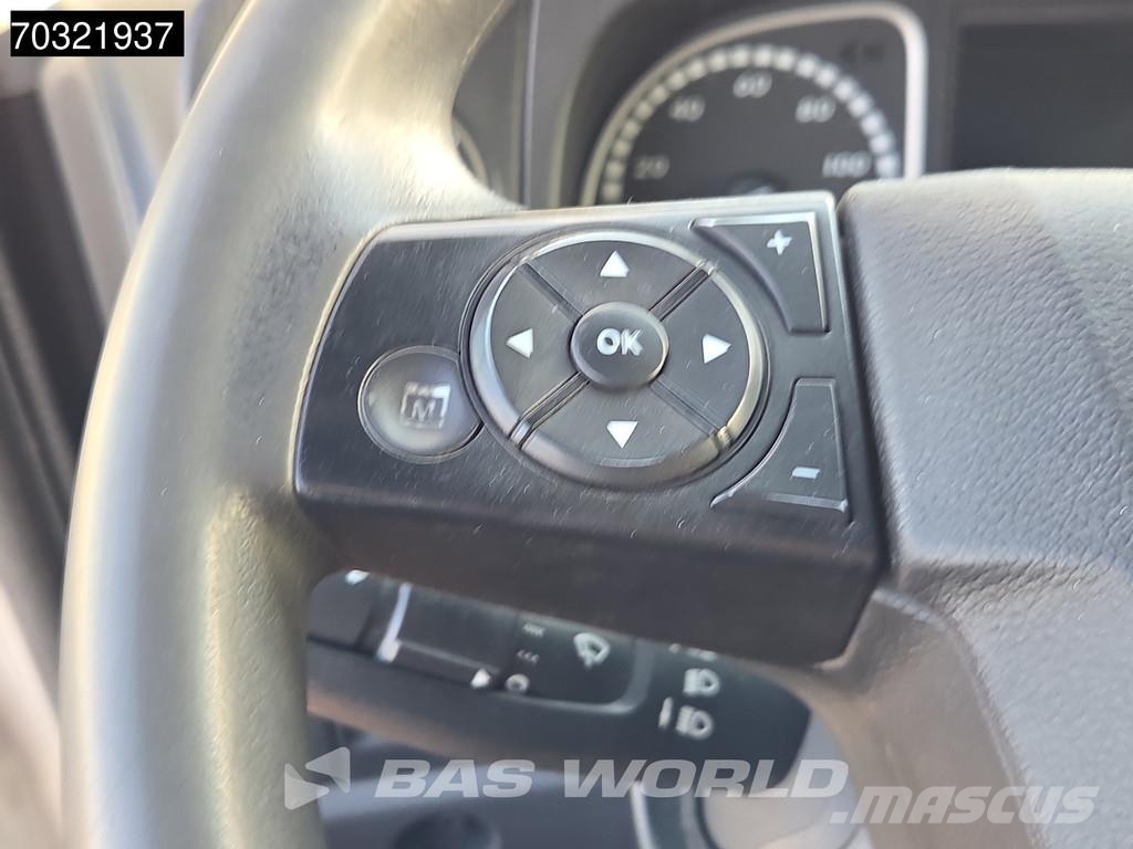 Mercedes-Benz Atego 1223 4X2 12t Automatic Gearbox Full Air 1,5t شاحنات بغطاء جانبي