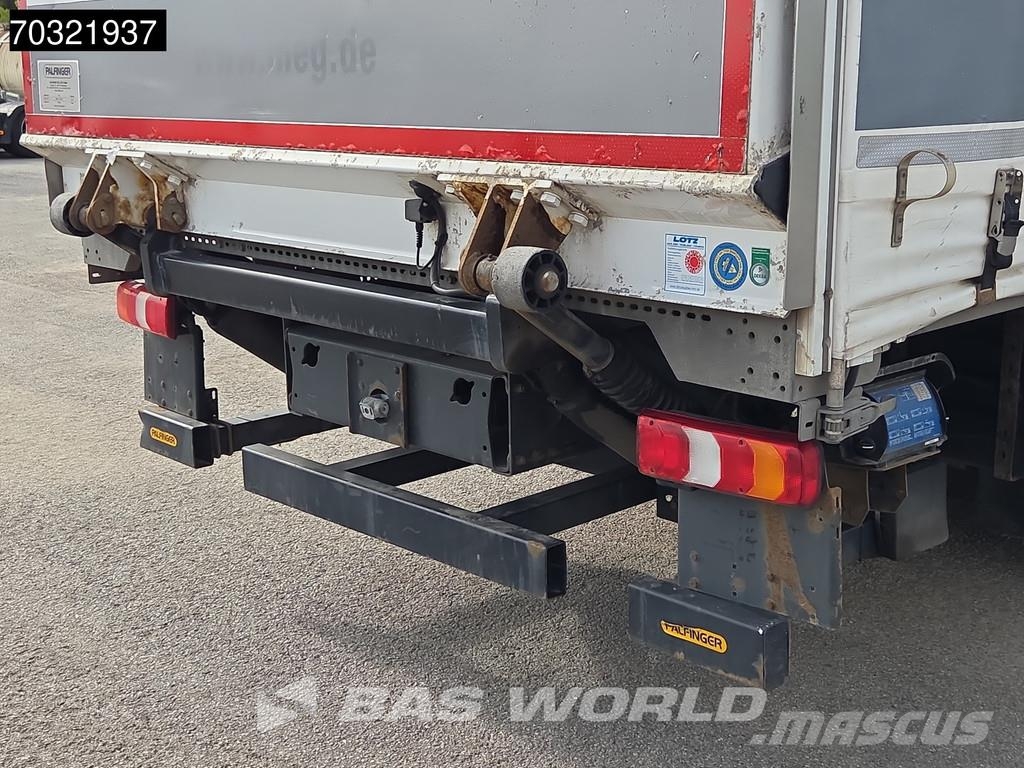 Mercedes-Benz Atego 1223 4X2 12t Automatic Gearbox Full Air 1,5t شاحنات بغطاء جانبي