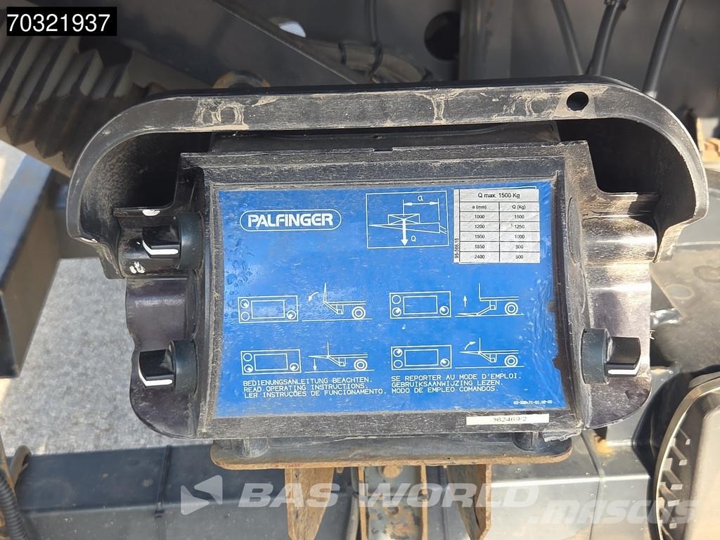 Mercedes-Benz Atego 1223 4X2 12t Automatic Gearbox Full Air 1,5t شاحنات بغطاء جانبي