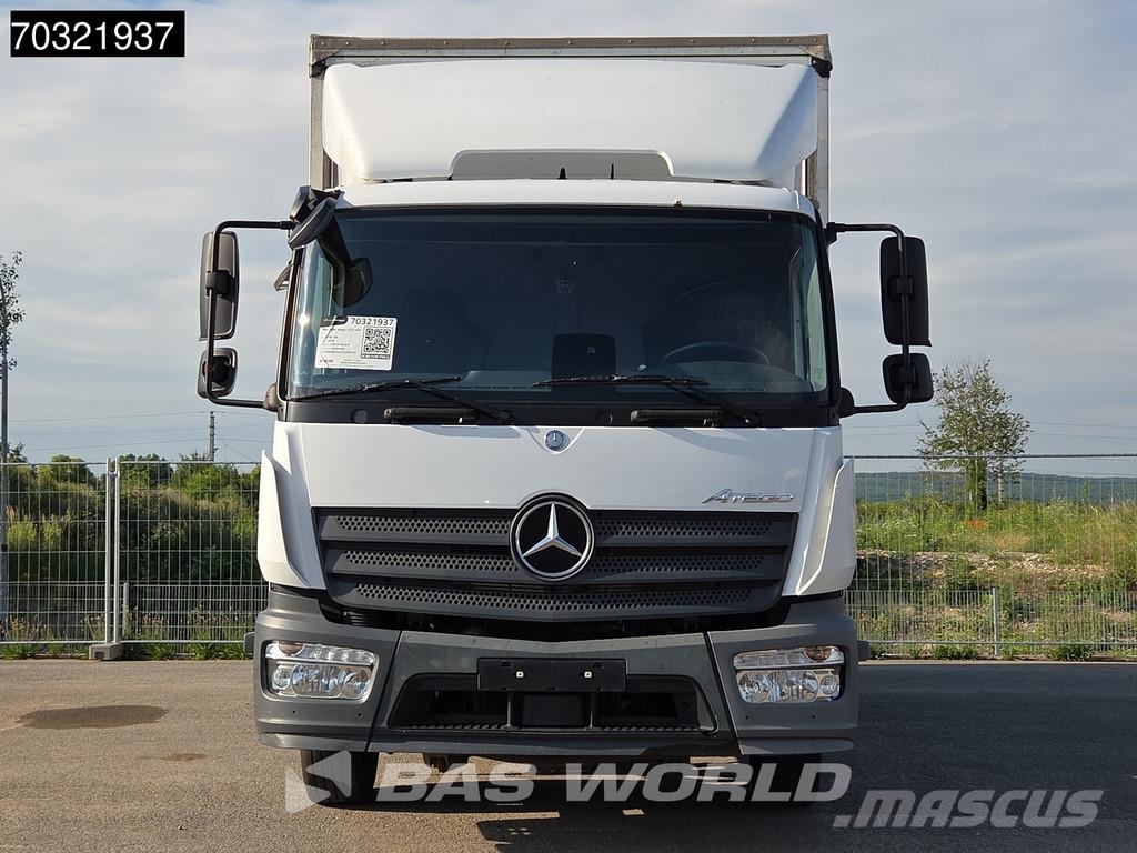 Mercedes-Benz Atego 1223 4X2 12t Automatic Gearbox Full Air 1,5t شاحنات بغطاء جانبي