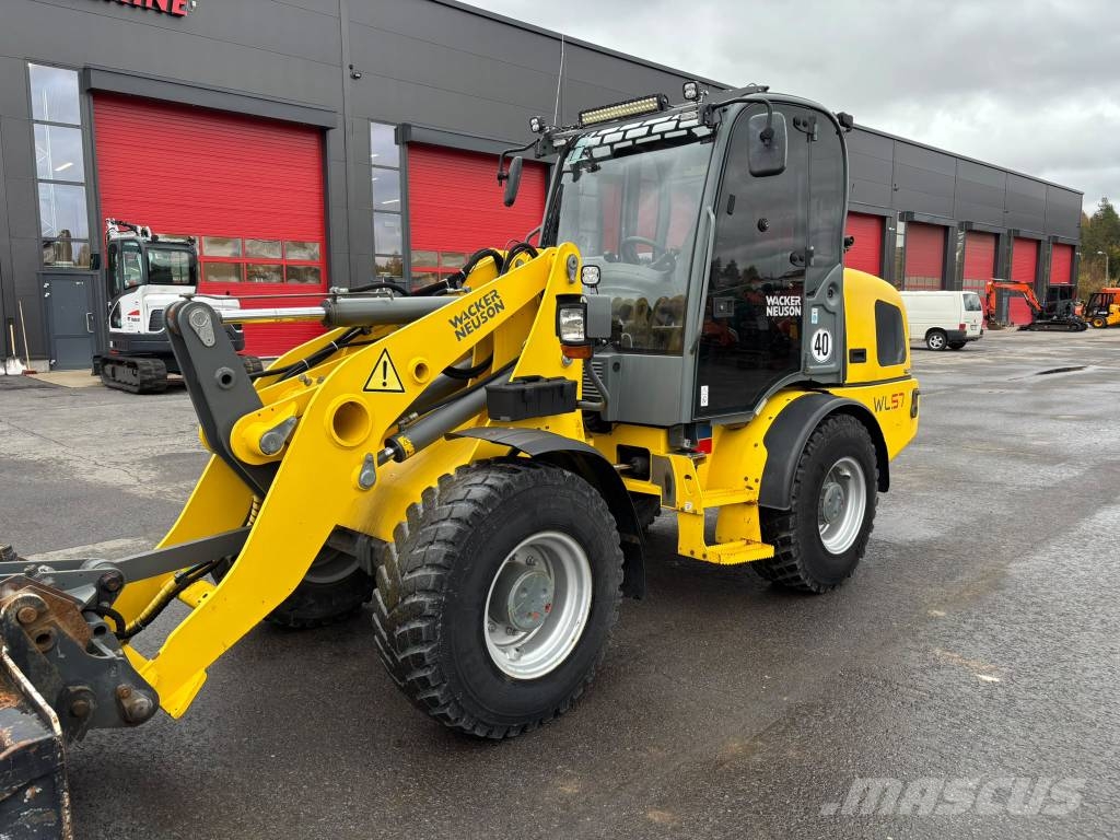 Wacker Neuson WL 57 Winter Edition / Webasto, Kauha, Piikit Cargadoras sobre ruedas