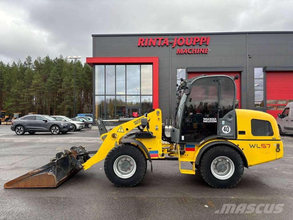 Wacker Neuson WL 57 Winter Edition / Webasto, Kauha, Piikit Cargadoras sobre ruedas