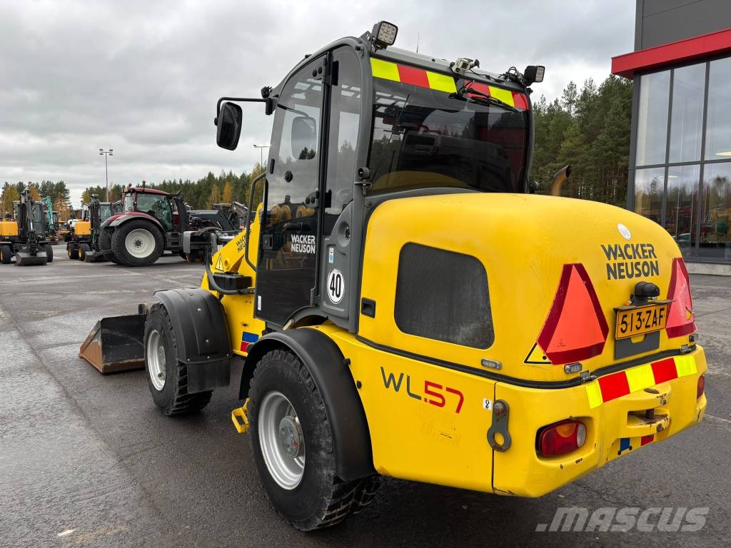 Wacker Neuson WL 57 Winter Edition / Webasto, Kauha, Piikit Cargadoras sobre ruedas