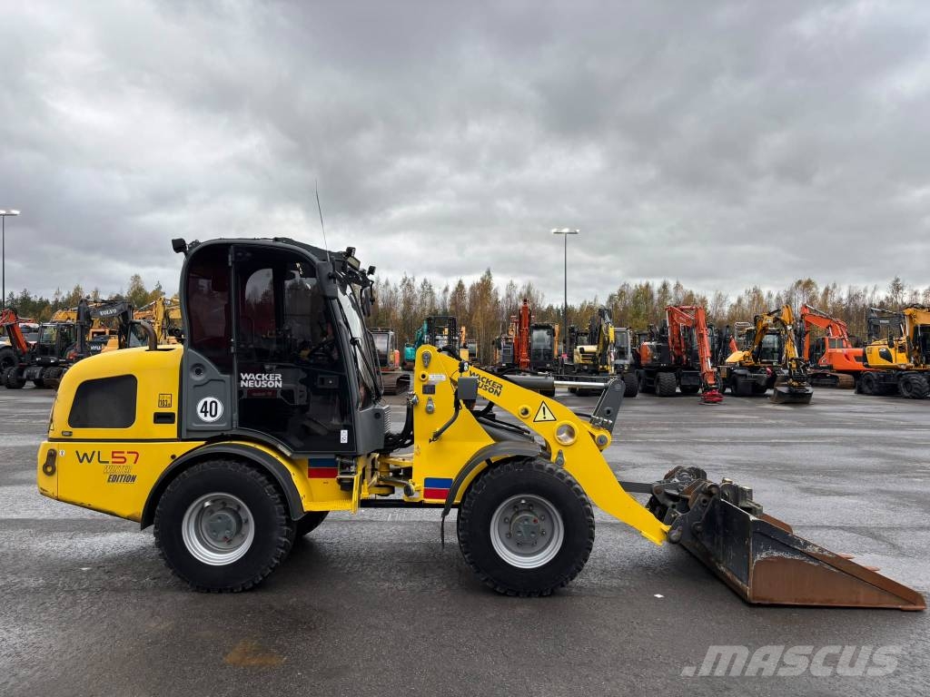 Wacker Neuson WL 57 Winter Edition / Webasto, Kauha, Piikit Cargadoras sobre ruedas