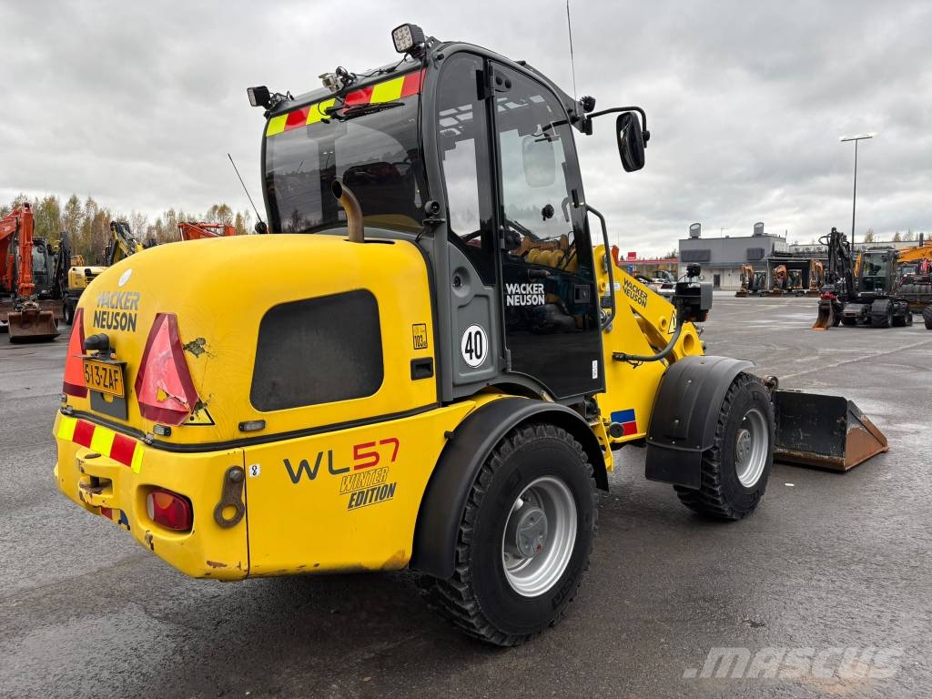 Wacker Neuson WL 57 Winter Edition / Webasto, Kauha, Piikit Cargadoras sobre ruedas