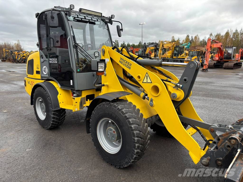 Wacker Neuson WL 57 Winter Edition / Webasto, Kauha, Piikit Cargadoras sobre ruedas