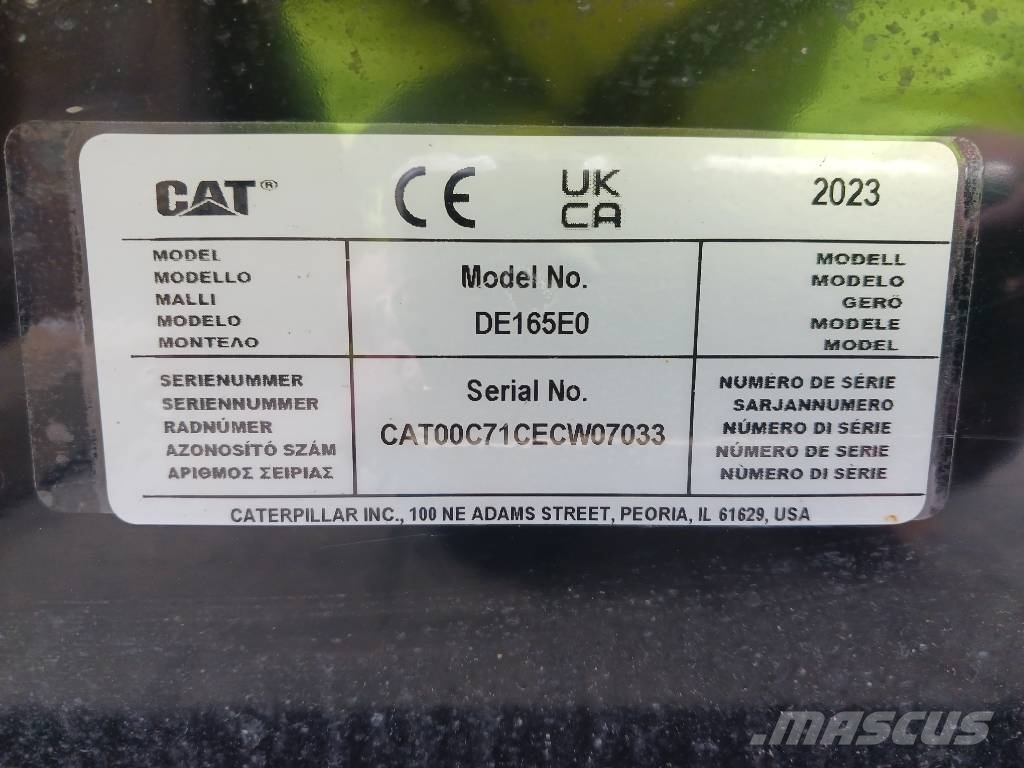 CAT DE165E0 - 165 kVA Generator - DPX-18016 Γεννήτριες ντίζελ