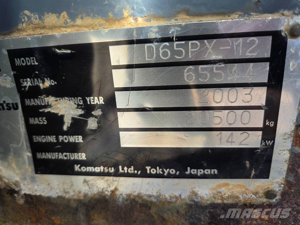 Komatsu D 65 PX-12 履帶推土機