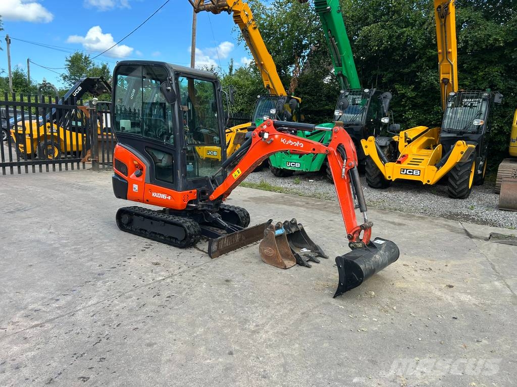 Kubota KX 016-4 Minigraafmachines < 7t