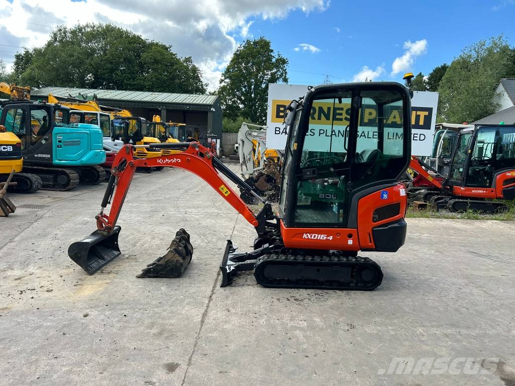Kubota KX 016-4 Minigraafmachines < 7t