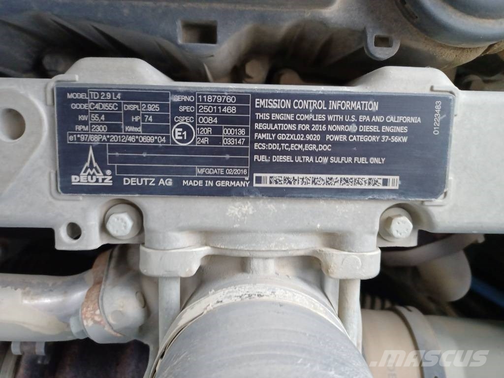Genie GTH 2506 مناولات متداخلة