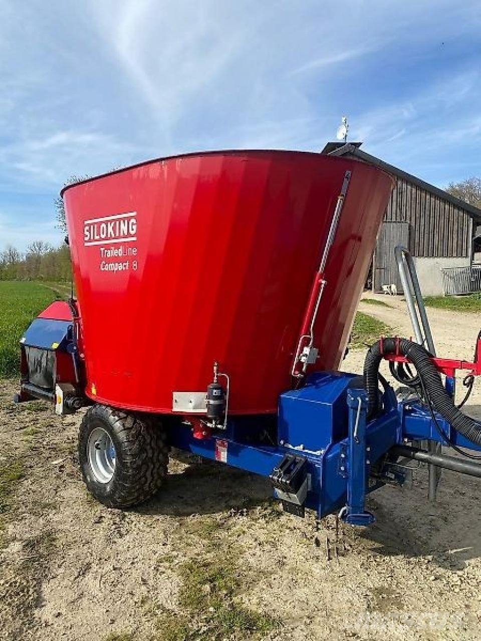 Siloking TrailedLine Classic Compact 8 Rehuvaunut