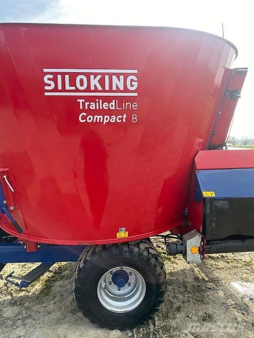 Siloking TrailedLine Classic Compact 8 Rehuvaunut