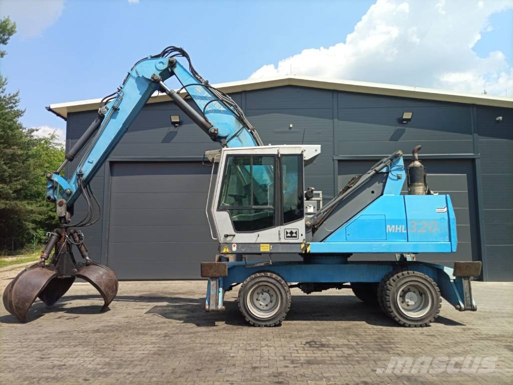 Fuchs 320 MHL MASZYNA PRZEŁADUNKOWA MATERIAL HANDLER Industriālie iekrāvēji