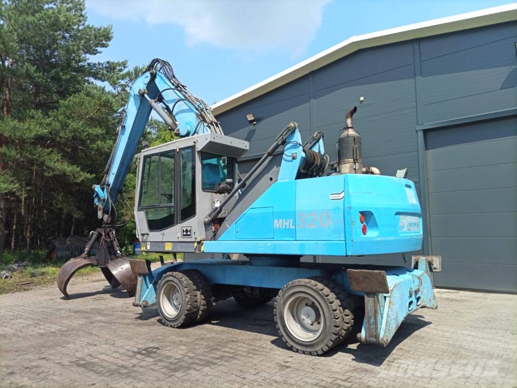 Fuchs 320 MHL MASZYNA PRZEŁADUNKOWA MATERIAL HANDLER Industriālie iekrāvēji