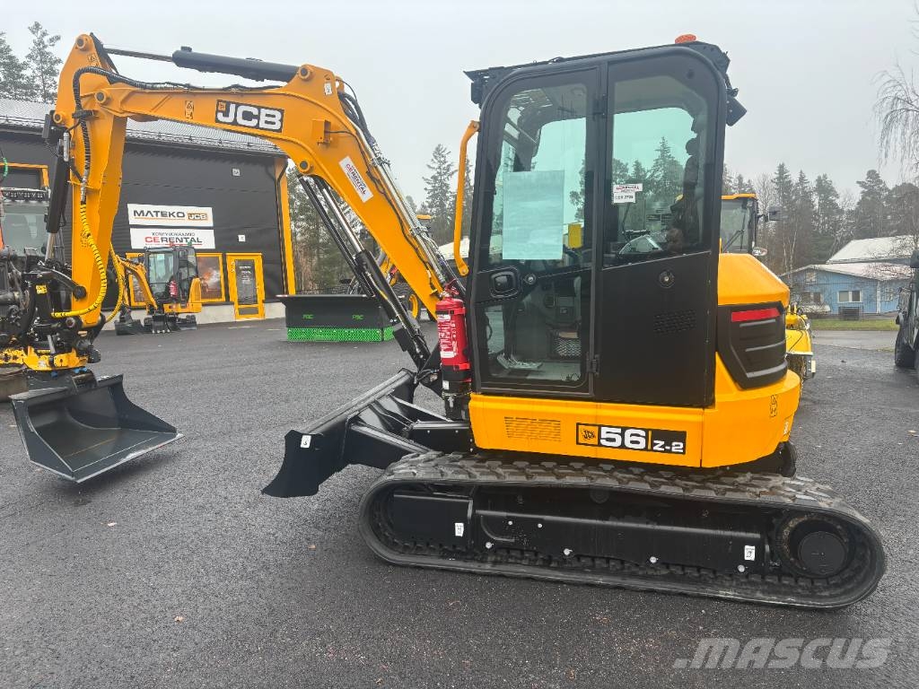 JCB 56 Z-2 ** 24kk Takuu! ** Мини екскаватори < 7 т