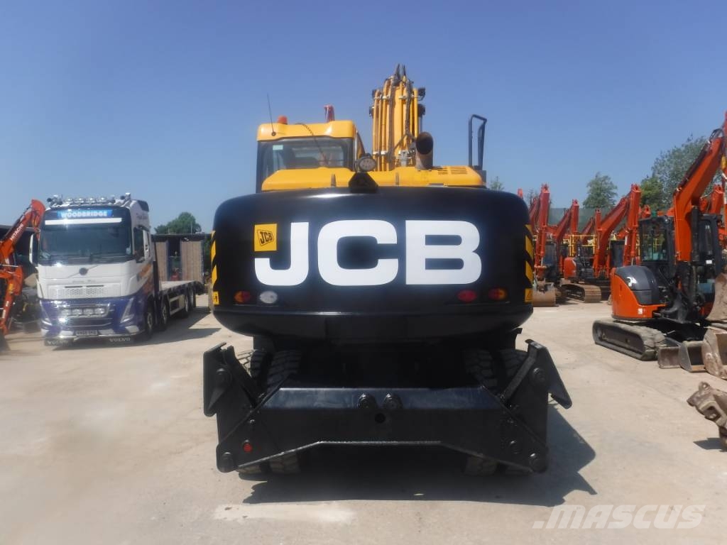 JCB JS 145 W + Excavadoras de ruedas