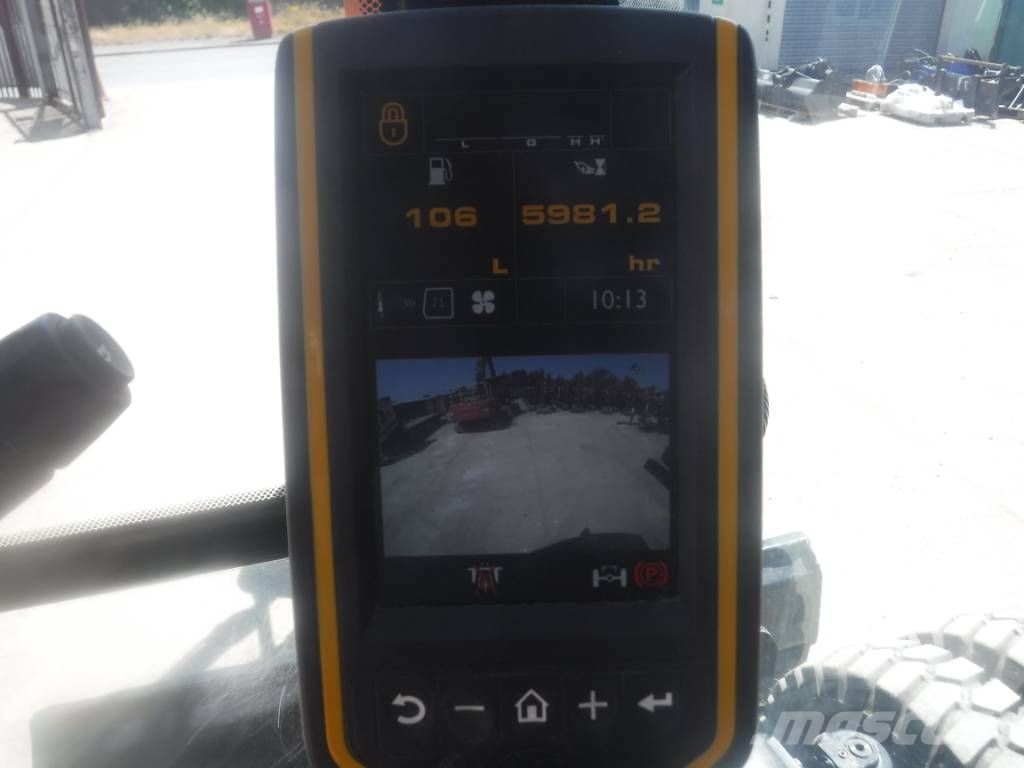 JCB JS 145 W + Excavadoras de ruedas