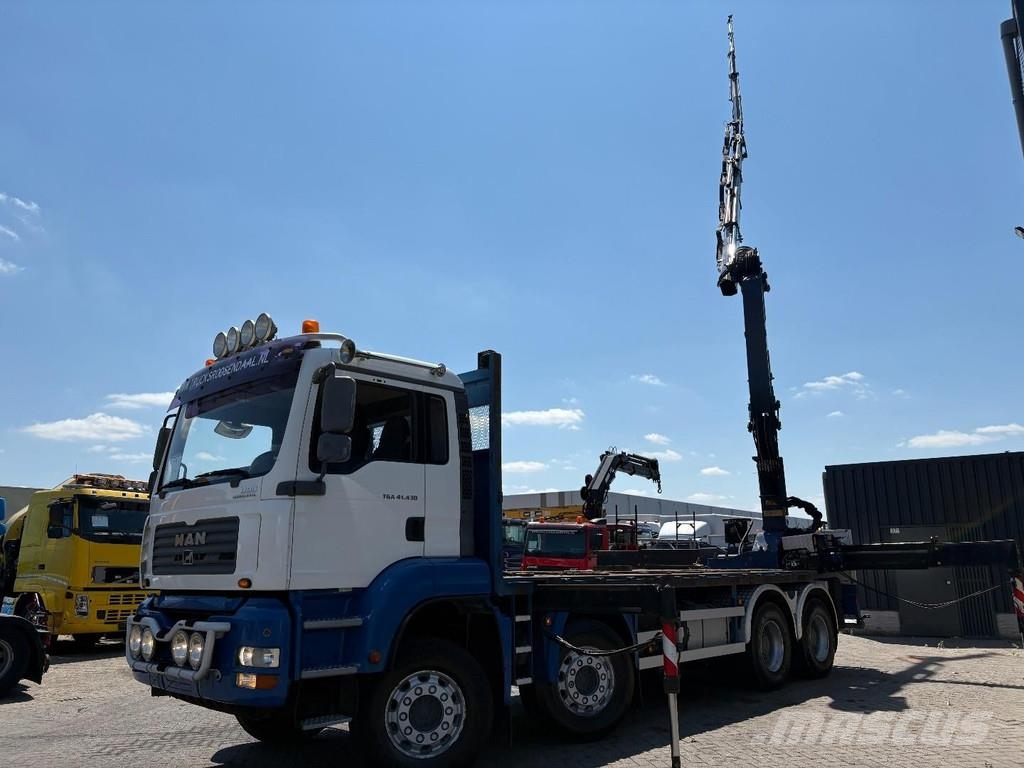 MAN TGA 41.430 + HMF 4220 K4 4X EXT + JIB FJ 900 6 Γερανοί παντός εδάφους