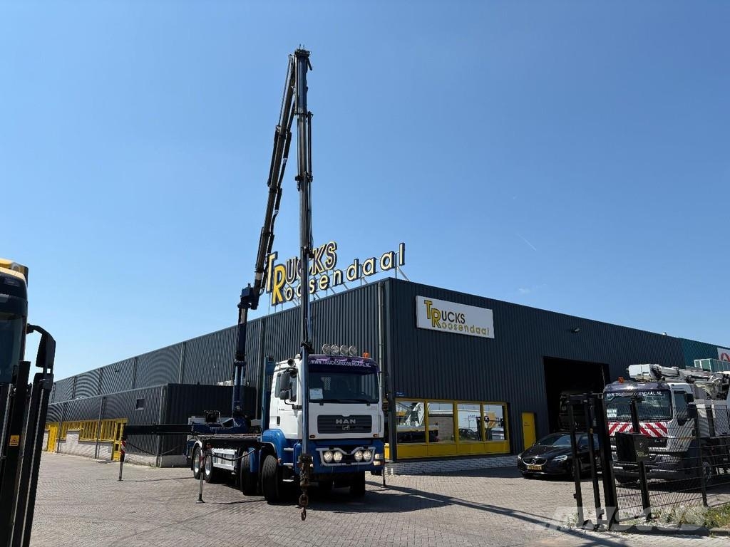 MAN TGA 41.430 + HMF 4220 K4 4X EXT + JIB FJ 900 6 Γερανοί παντός εδάφους