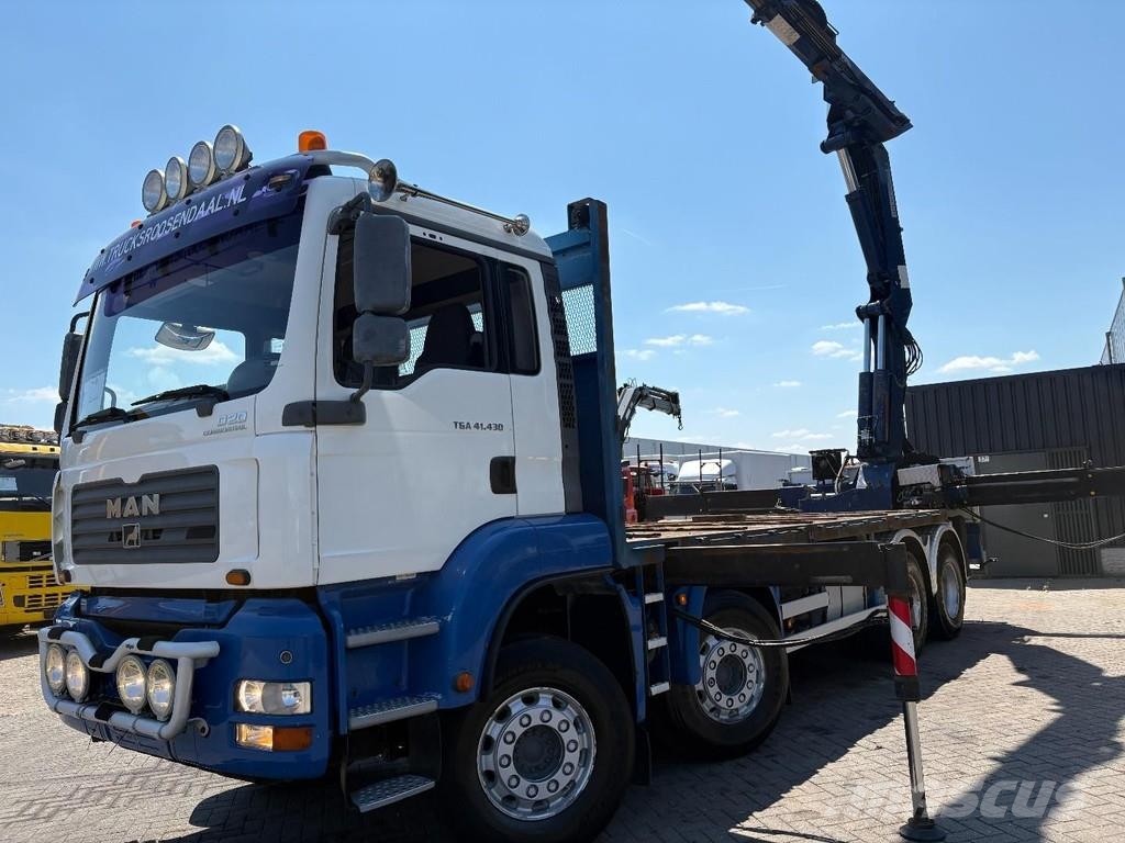 MAN TGA 41.430 + HMF 4220 K4 4X EXT + JIB FJ 900 6 Γερανοί παντός εδάφους