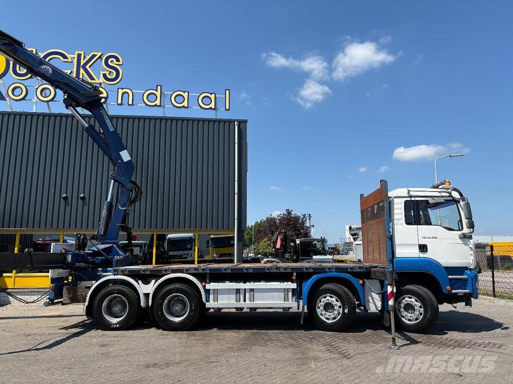 MAN TGA 41.430 + HMF 4220 K4 4X EXT + JIB FJ 900 6 Γερανοί παντός εδάφους