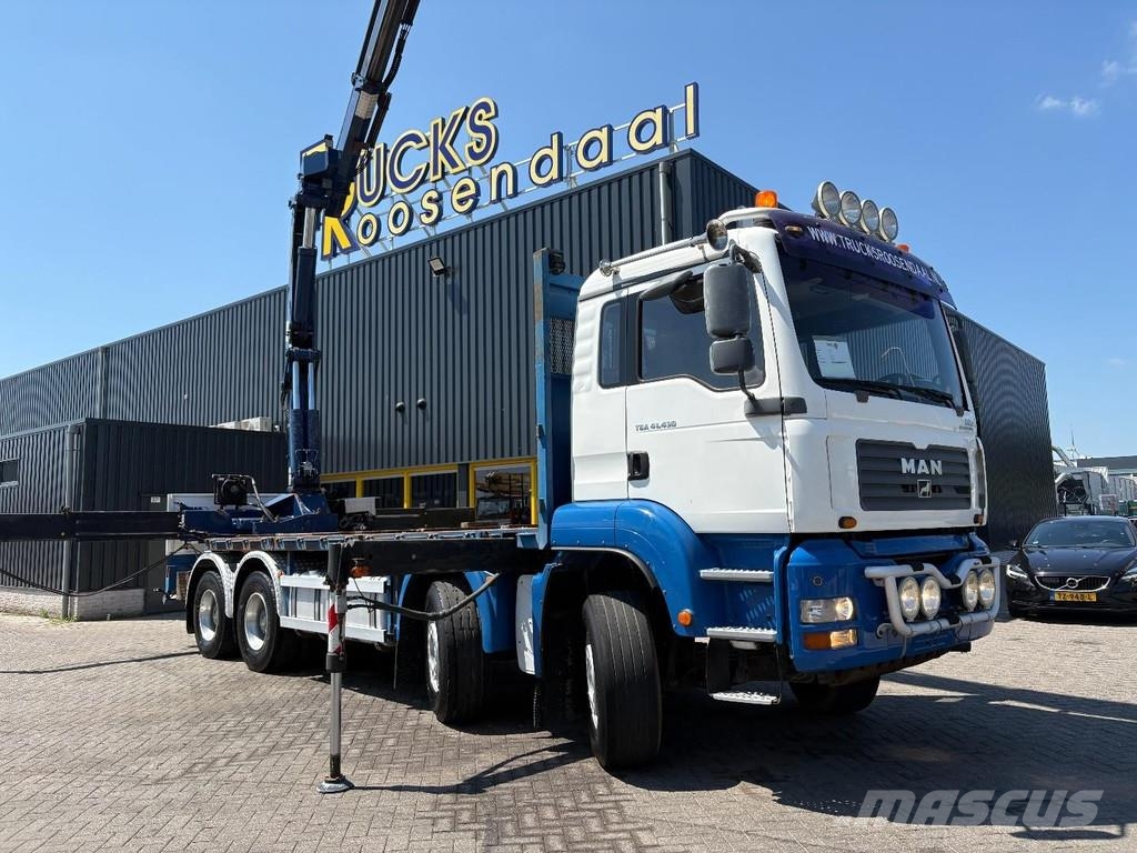 MAN TGA 41.430 + HMF 4220 K4 4X EXT + JIB FJ 900 6 Γερανοί παντός εδάφους