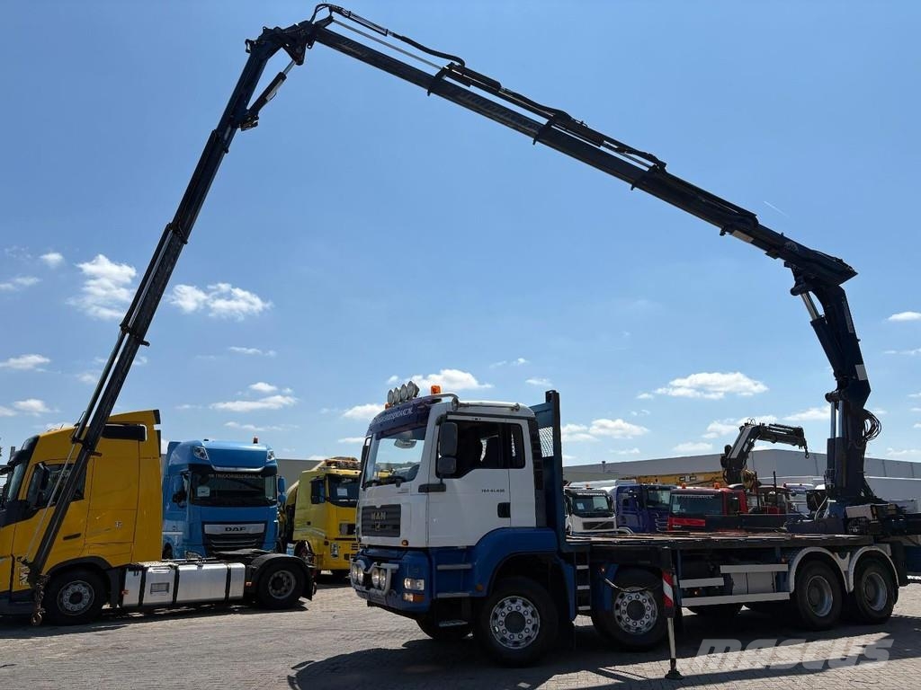 MAN TGA 41.430 + HMF 4220 K4   4X EXT + JIB FJ 900   6 Grúas todo terreno