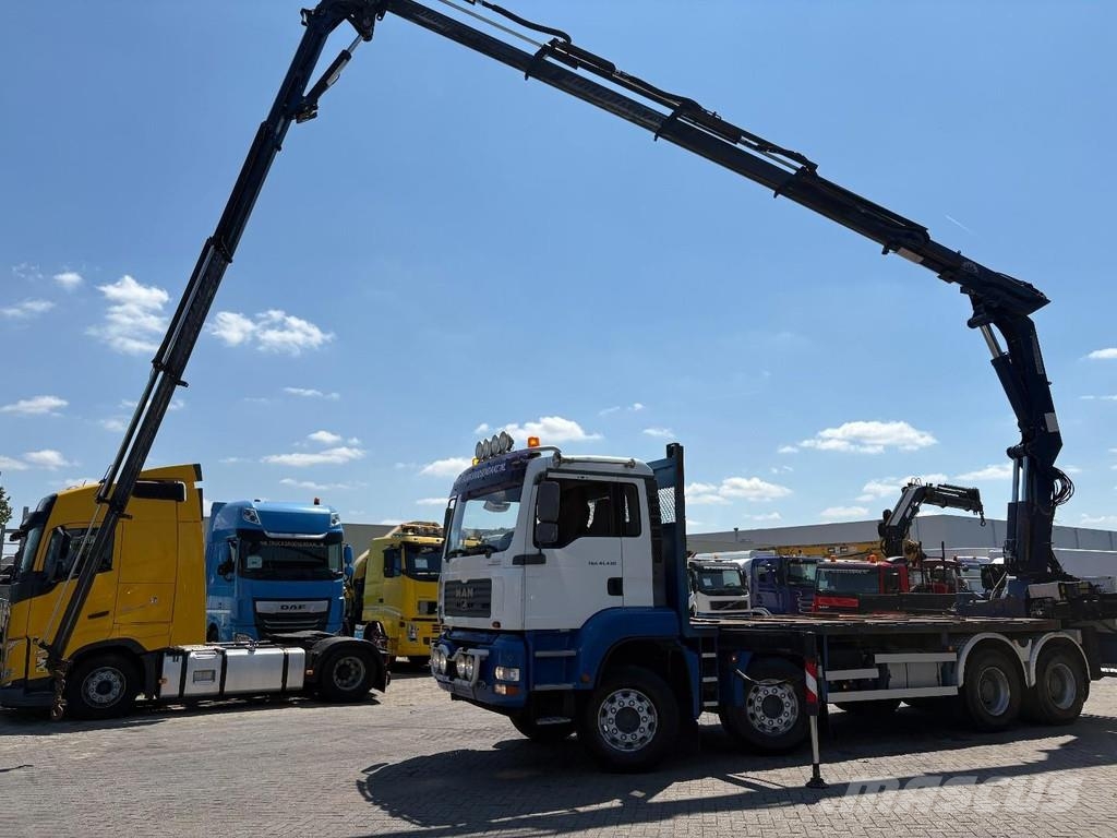 MAN TGA 41.430 + HMF 4220 K4 4X EXT + JIB FJ 900 6 Γερανοί παντός εδάφους