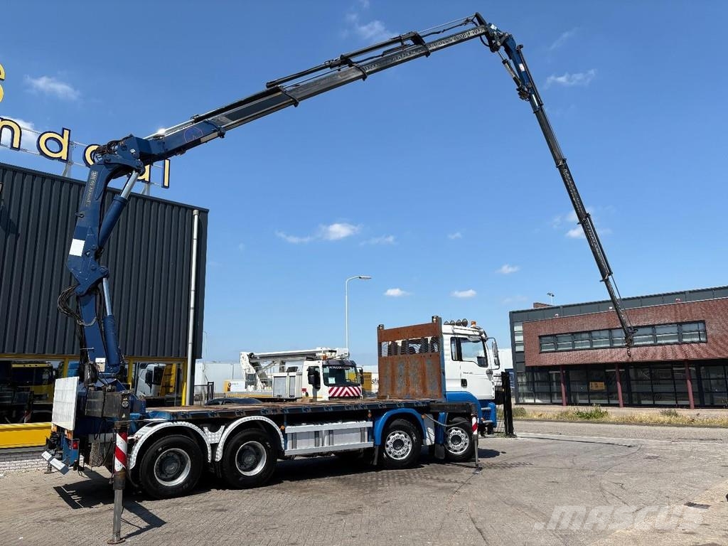 MAN TGA 41.430 + HMF 4220 K4 4X EXT + JIB FJ 900 6 Γερανοί παντός εδάφους