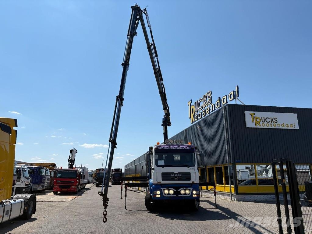 MAN TGA 41.430 + HMF 4220 K4 4X EXT + JIB FJ 900 6 Γερανοί παντός εδάφους