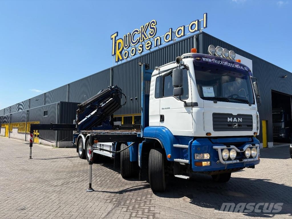 MAN TGA 41.430 + HMF 4220 K4 4X EXT + JIB FJ 900 6 Γερανοί παντός εδάφους