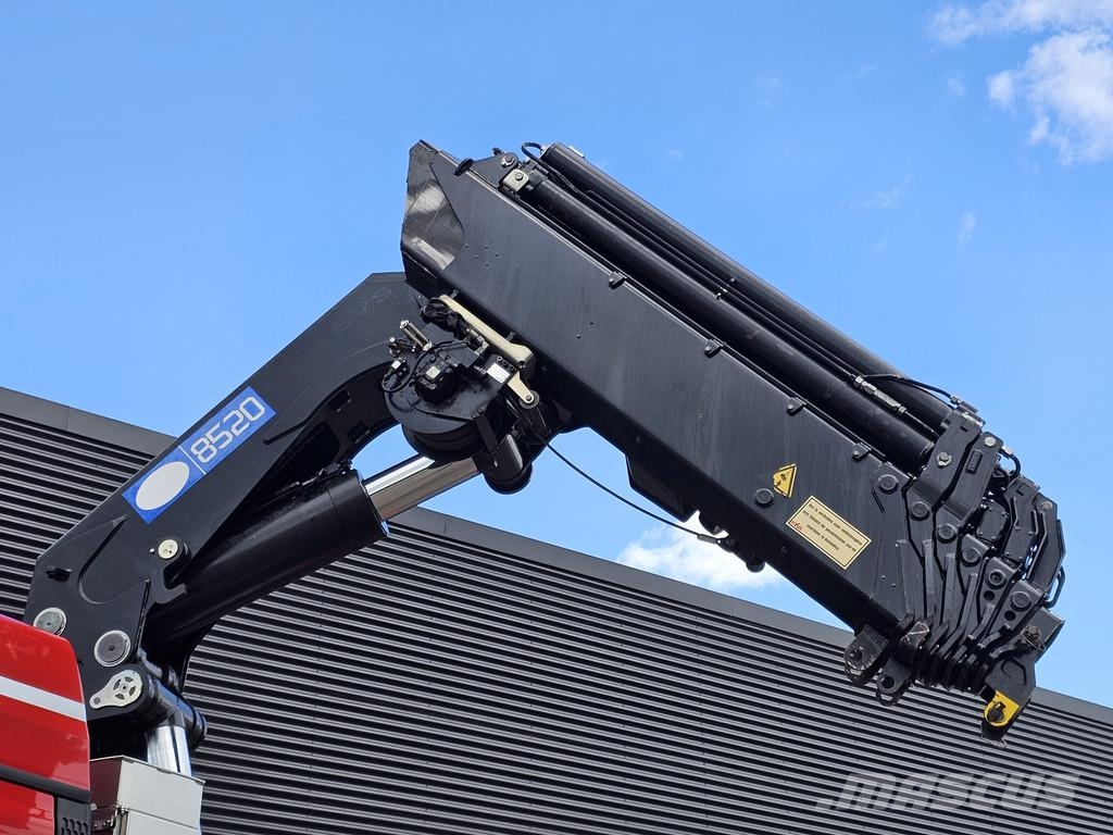 MAN TGX 37.480 8x2-6 / HMF 85 t/m CRANE / KRAN Caminhões guindaste