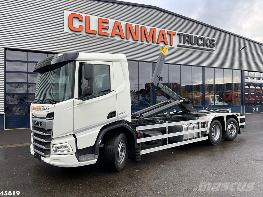 DAF FAN XD 450 Euro 6 Hyvalift 26 Ton haakarmsysteem Rol kiper kamioni s kukama za dizanje