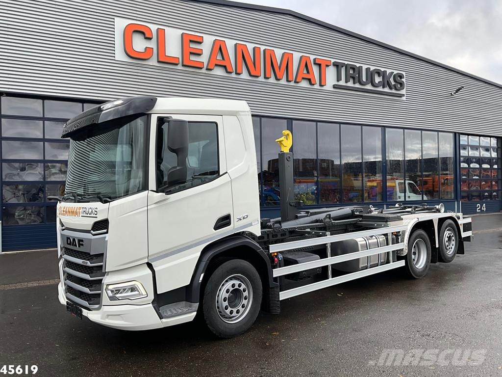DAF FAN XD 450 Euro 6 Hyvalift 26 Ton haakarmsysteem Rol kiper kamioni s kukama za dizanje