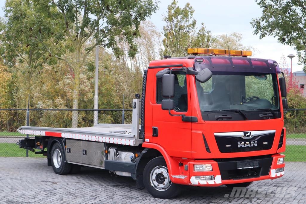MAN TGL 12.220 4X2 | SLIDING PLATF | DANCO | 2X WINCH 车辆运输车