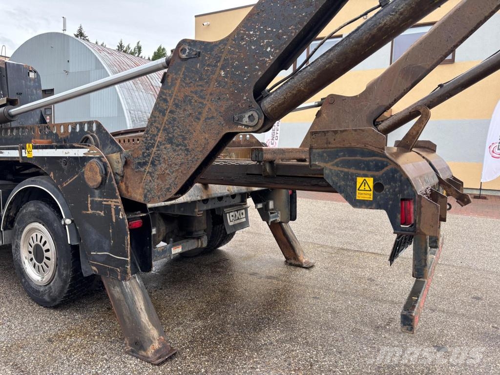 DAF LF 290 4x2 EURO6 + EXTENDABLE PLATFORM Vahetuskastiga tõstukautod